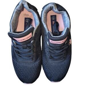 US Polo assn. black and pink sneaker shoes women size 5.5